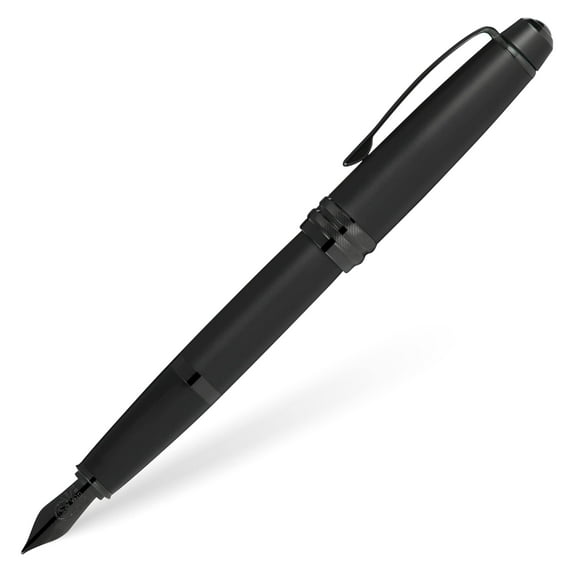 Cross Bailey™ Matte Black Lacquer Medium Nib Fountain Pen