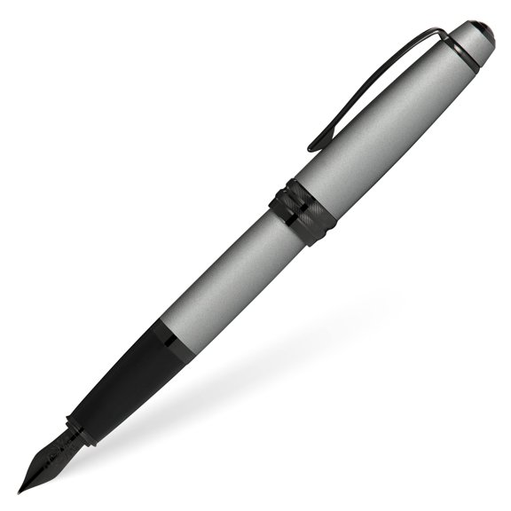 Cross Bailey™ Matte Gray Lacquer Extra Fine Fountain Pen