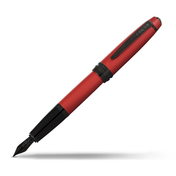 Cross Bailey™ Matte Red Lacquer Medium Nib Fountain Pen