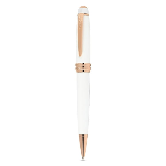 Cross Bailey™ White Lacquer with Rose Gold Appointments Ballpoint Pen