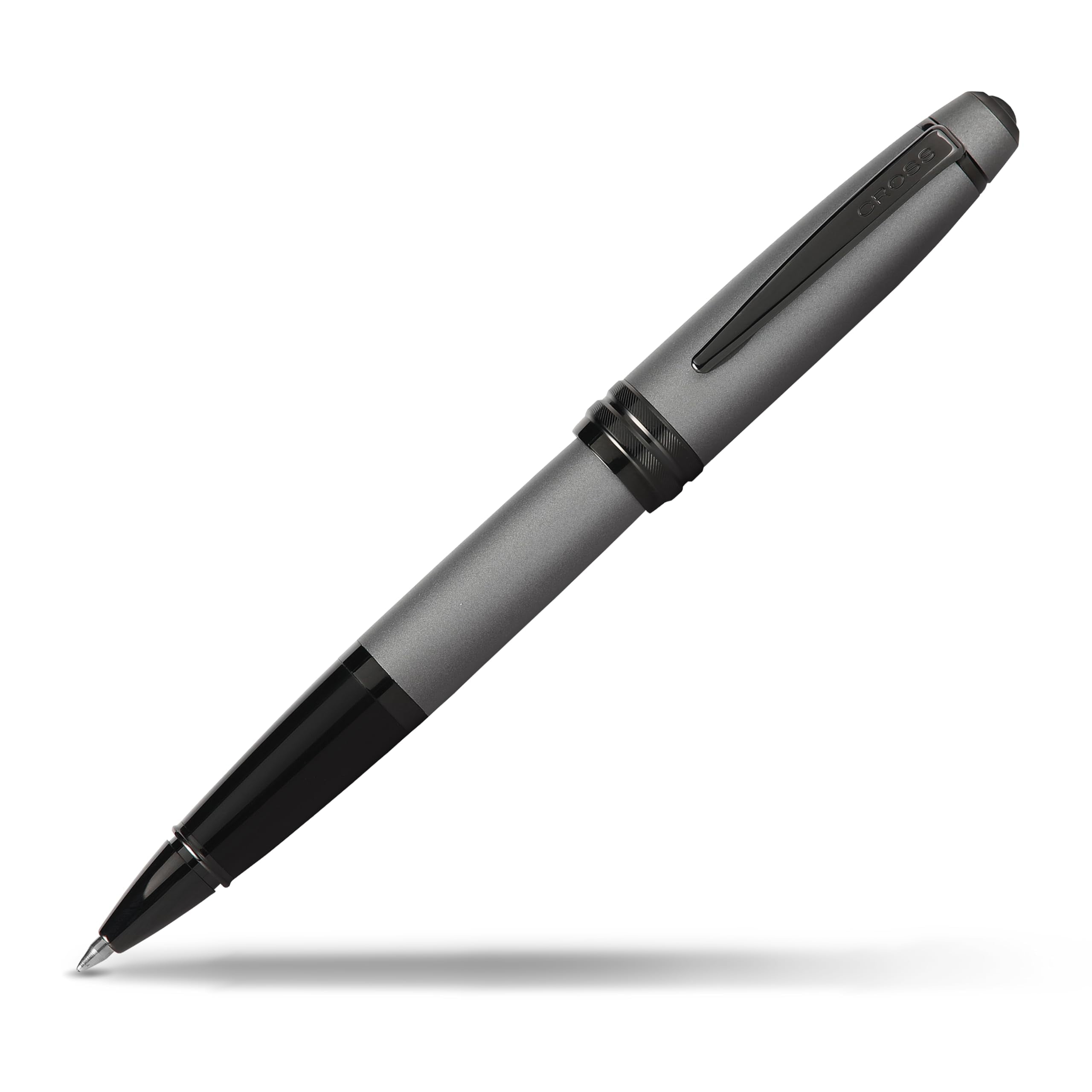 Cross Bailey™ Matte Gray Lacquer Rollerball Pen