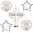 thumbnail image 1 of Cross Balloon Bouquet, 1 of 2