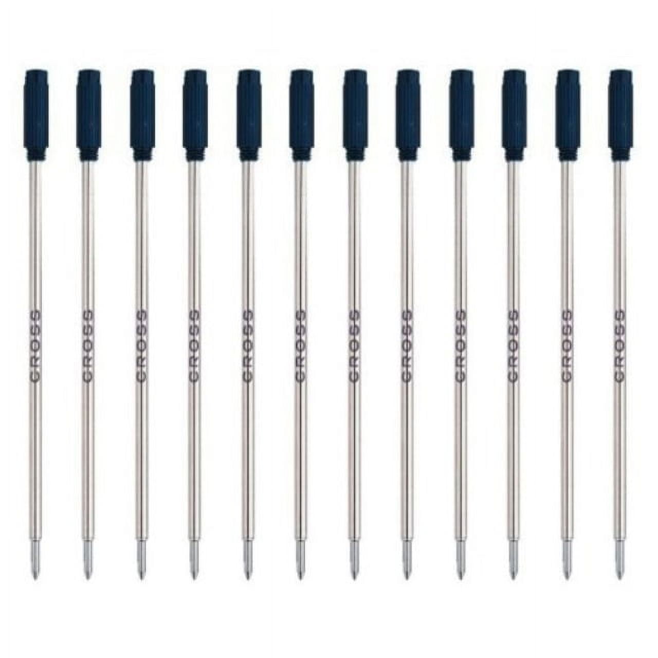 Cross Ballpoint Pen Refill 12-Pack Black Medium
