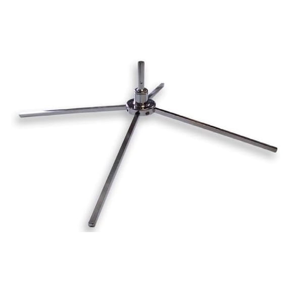 Cross Base for Flags - Steel Advertising Display Stand for Tear Drop & Feather Flags, Indoor/Outdoor Use, 30.75" Wide