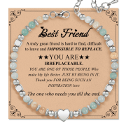 Cross Beaded Bracelets for Women, Friendship Bracelets, Boho Bracelets for Women, Birthday Gifts for Women Mom Daughter 