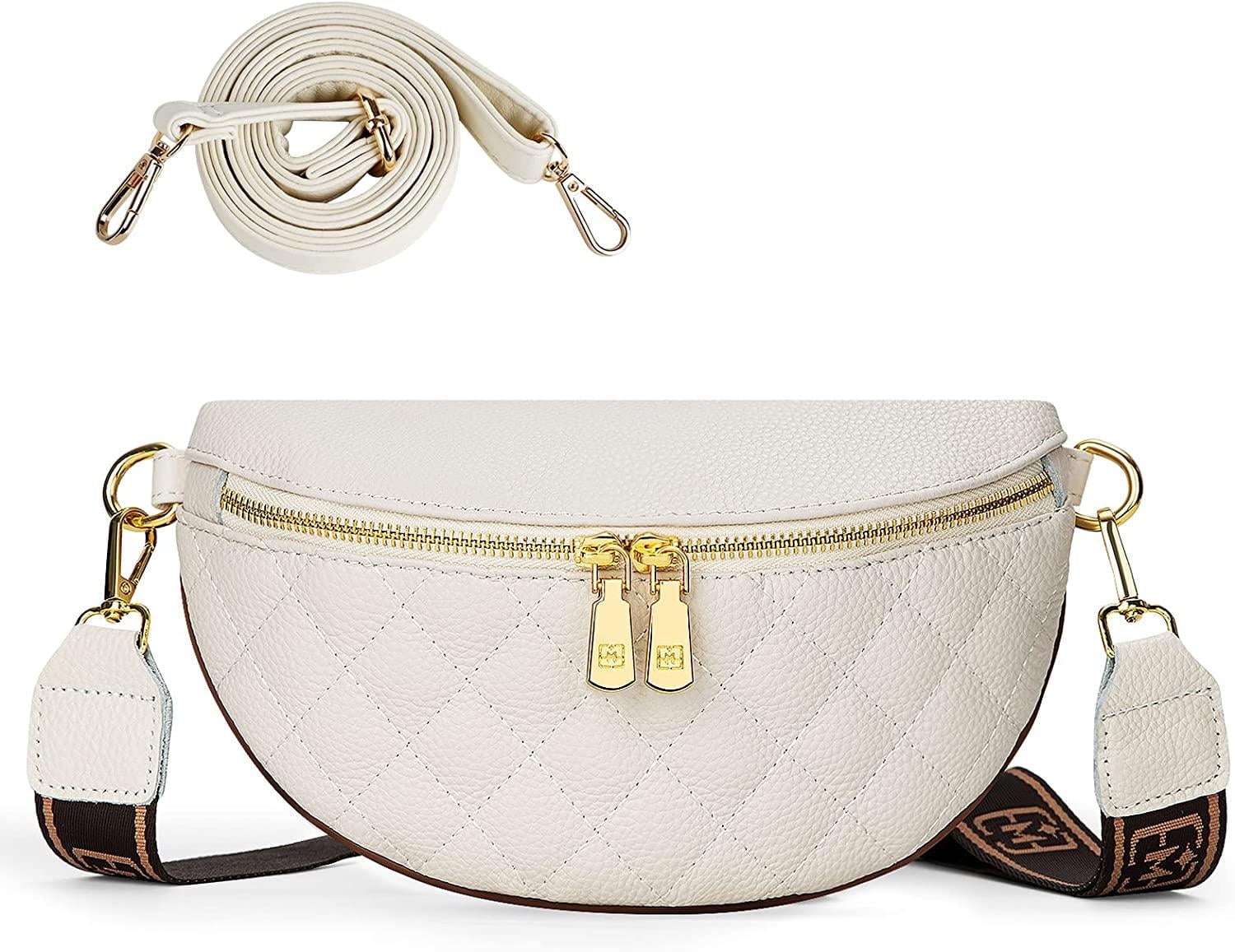 Fashion Women Waist Bag Luxury PU Leather Waist Packs Brand Women Shoulder Bags Black Trendy Design