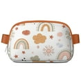 thumbnail image 1 of Cross Body Bag for Sports Enthusiasts Commuters Fashionable Waterproof Fanny Pack with Adjustable Strap for Casual Running Hiking Cycling Rainbow Cartoon Sporty Waist Pack, 1 of 7