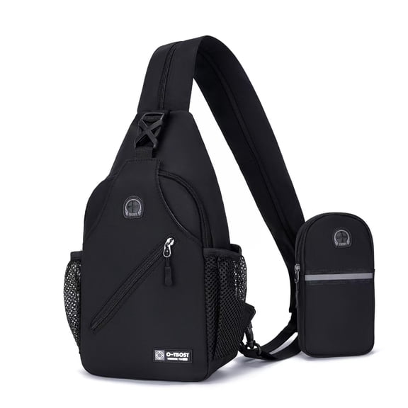 Cross Body Bags for Women & Men Waterproof Sling Backpack with Mini Phone Bag Personal Item Travel Bag Anti-Theft Daypack for Summer Travel Essentials Hiking