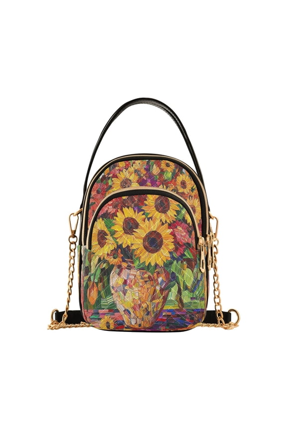 Cross Body Fashion Shoulder Waist Purse Bags Floral Harmony Of Summer Pocket Handbags