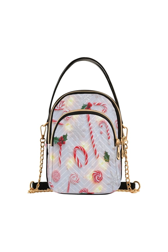 Cross Body Fashion Shoulder Waist Purse Bags Holiday Treats Delight Pocket Handbags