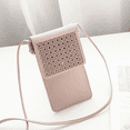 thumbnail image 1 of Cross Body Mobile Phone Bag Touching Screen Clear Window Mini Purse Cell Phone Bag Pouch DIN889, 1 of 2