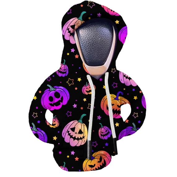 Cross-Border Car Gear Shift Knob Cover Gear Shift Lever Decoration Creative Hoodie Sweatshirt Protection Anti-Sweat Gear Shift Clothing