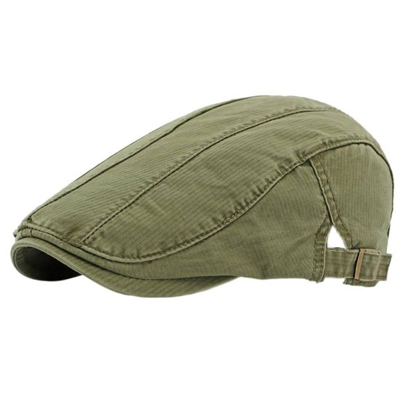 Cross-Border Hat Men's Beret British Retro Forward Cap Simple Plain Duckbill Cap Painter Hat Women Reversible Wear