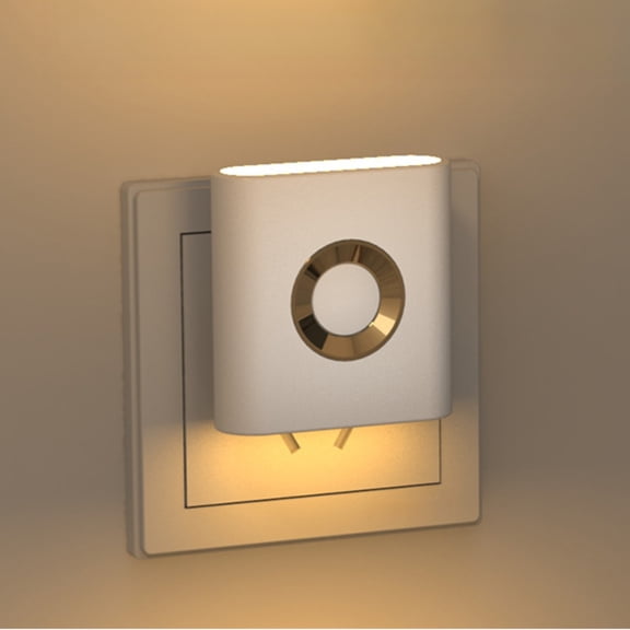Cross-Border Hot-Selling Human Body Sensor Light, Lights Up When You Leave and Turns Off When You Approach, Bedroom Bedside Cabinet Sleep New Model Night Light