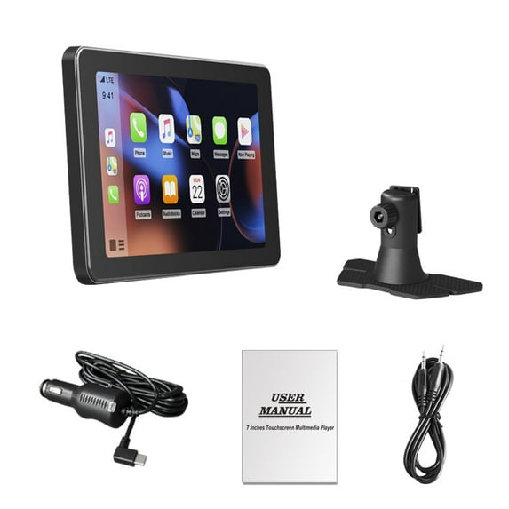 Cross-Border New Arrival 7-Inch Wireless CarPlay Portable Car Navigator Multimedia Bluetooth MP5 Player