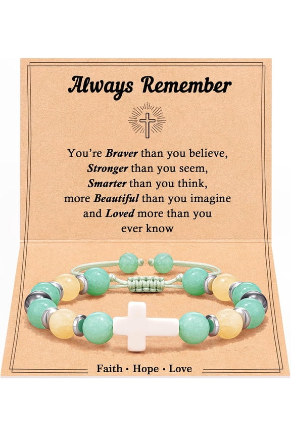 Cross Bracelet, Gifts Trend Stuff, Christian Jewelry Birthday Confirmation Easter Communion Gifts