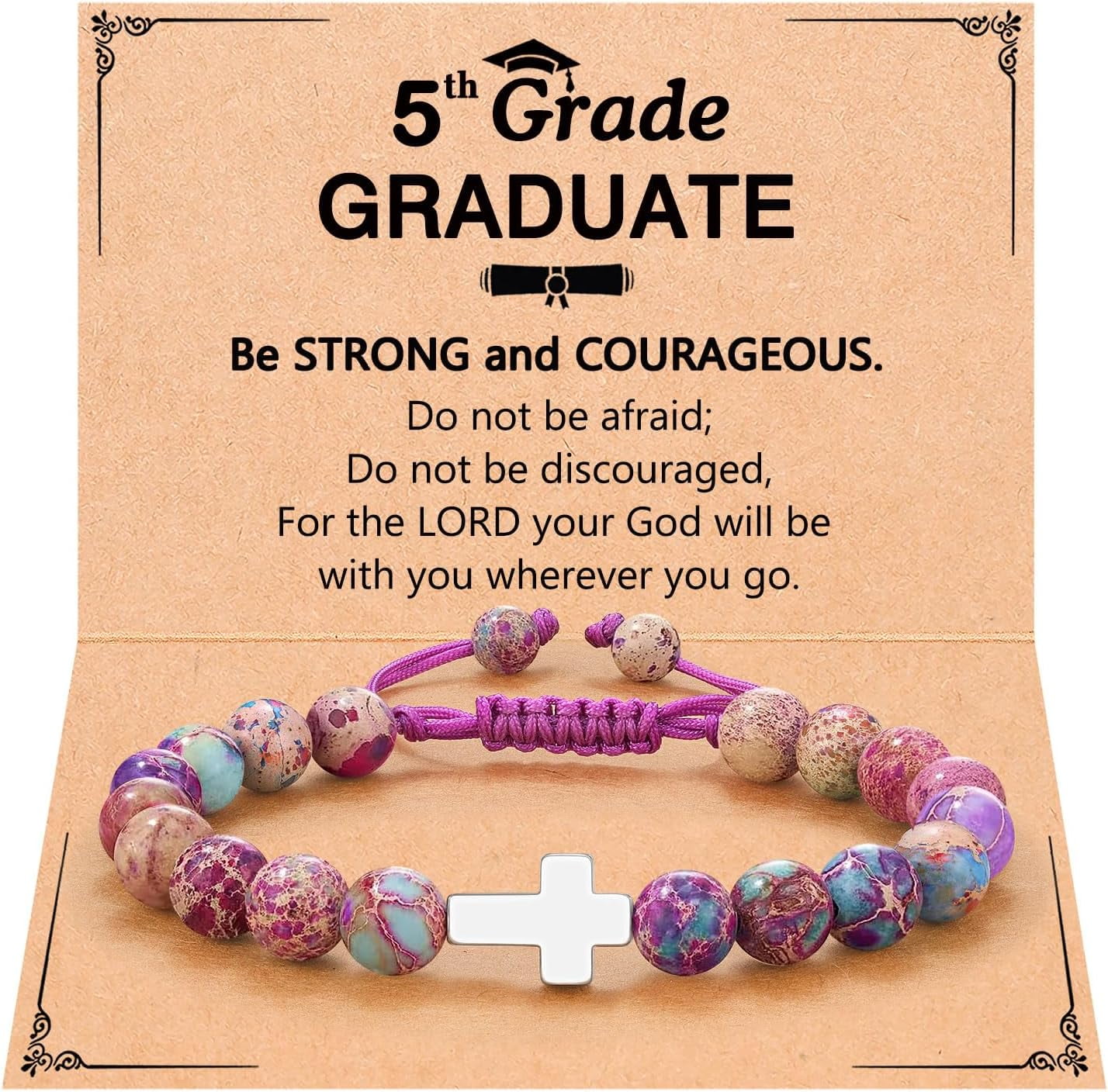 Graduation Gift 2025 s For Girls Boys,Handmade Braided 5th Grade