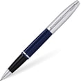thumbnail image 1 of Cross Calais Chrome & Blue Lacquer Rollerball Pen, 1 of 5