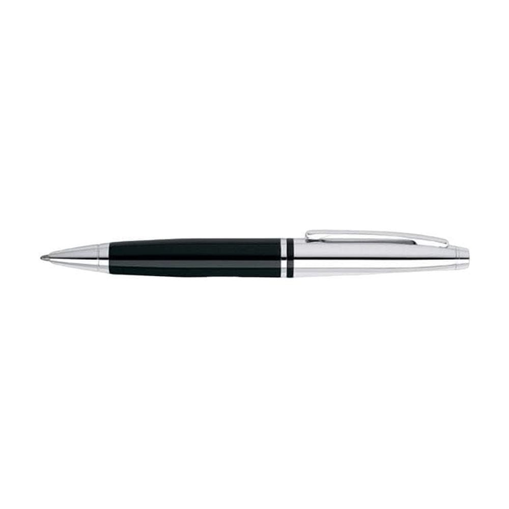 Cross Calais Chrome and Black Lacquer Ballpoint Pen