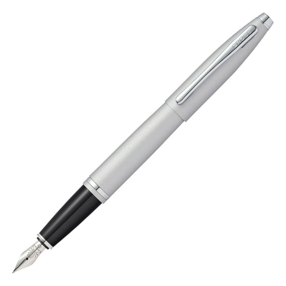 Cross Calais Satin Chrome Fine Nib Fine Nib Fountain Pen
