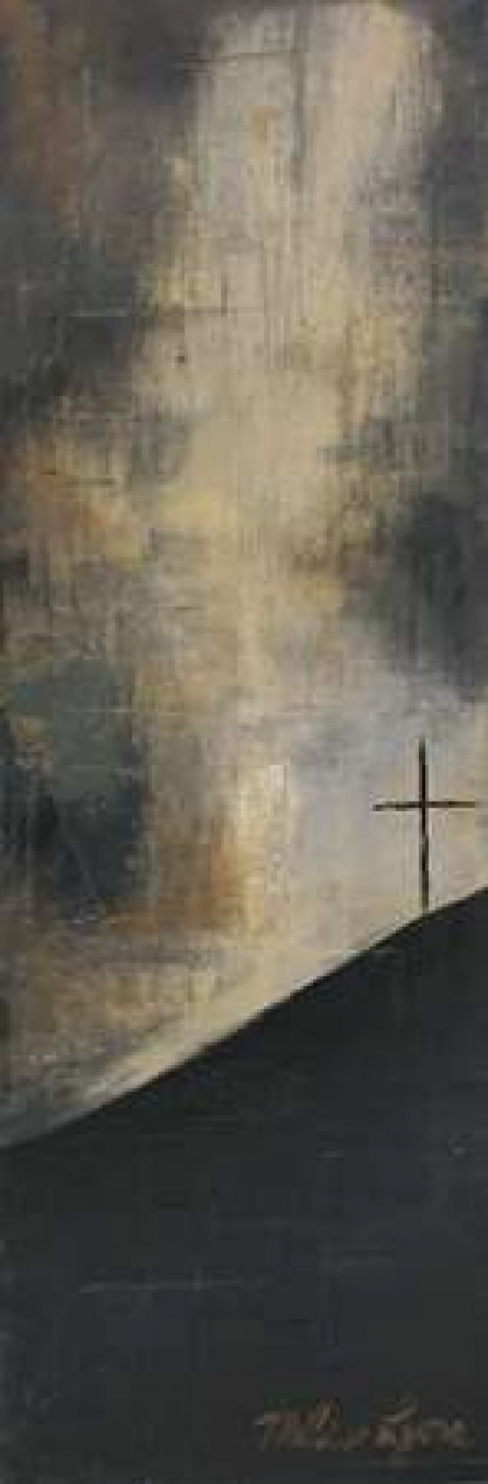 Cross Canvas Art - Melissa Lyons (12 x 36)