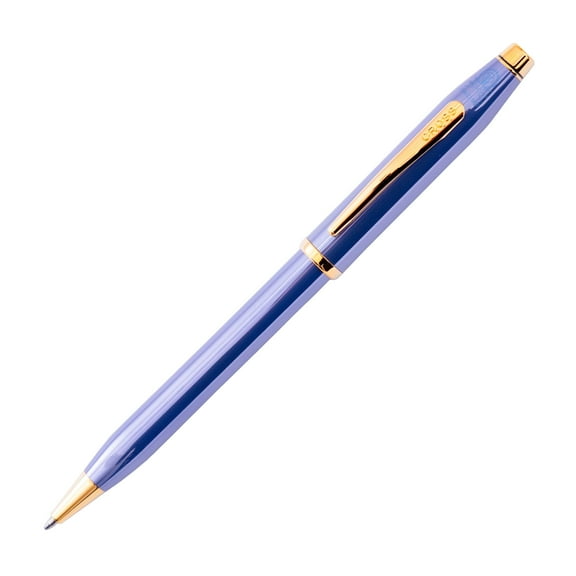 Cross Century® II Lavender Blue with 23KT Gold Plated Appointments Ballpoint Pen