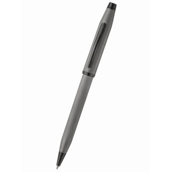 Cross Century® II Polished Slate Gray Engraved Diamond Pattern with Slate Gray PVD Appointments Ballpoint Pen