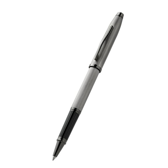 Cross Century® II Polished Slate Gray Engraved Diamond Pattern with Slate Gray PVD Appointments Selectip Rollerball Pen