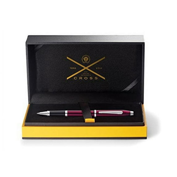 Cross Century Ii Translucent Plum Lacquer W/ Rhodium Plated Appointments Rollerball Pen