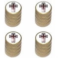 thumbnail image 1 of Cross Christian Religion Religious Tire Rim Wheel Aluminum Valve Stem Caps, Multiple Colors, 1 of 1