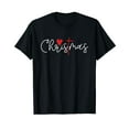 thumbnail image 1 of Cross Christmas Cute X-Mas Pajama Christian Jesus Faith T-Shirt, 1 of 5