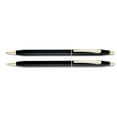 thumbnail image 1 of Cross Classic Century Refillable Medium Ballpoint Pen And 0.7mm Pencil Set, Includes Premium Gift Box - Classic Black, 1 of 3