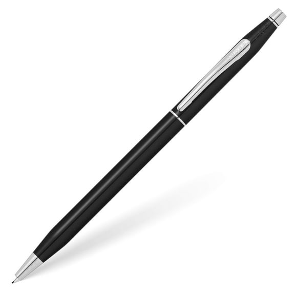 Cross Classic Century Black Lacquer with Polished Chrome Appointments 0.7mm Pencil