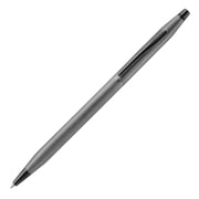 Cross Classic Century  Polished Slate Gray Engraved Diamond Pattern with Slate Gray PVD Appointments Ballpoint Pen