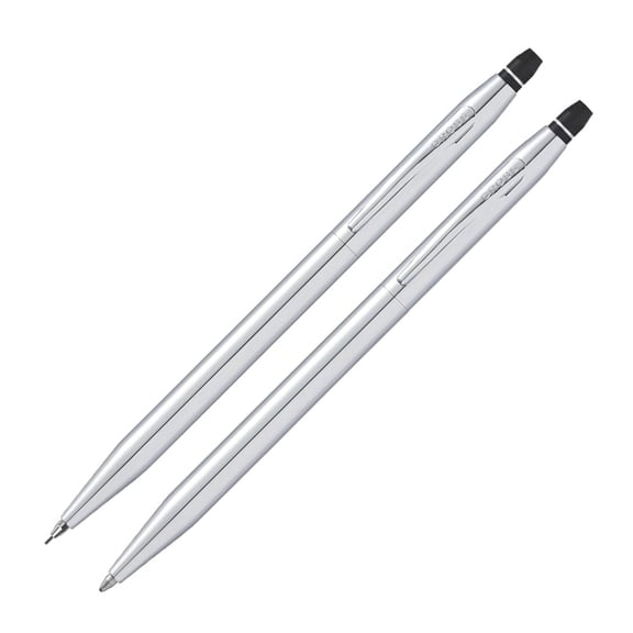 Cross Click™ Chrome with Chrome Appointments Ballpoint Pen and 0.5mm Pencil Set