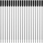 Cross Compatible Ballpoint Pen Refills 20 Pack, 1.0mm Medium Point- Smooth Writing Replaceable German Ink Refill