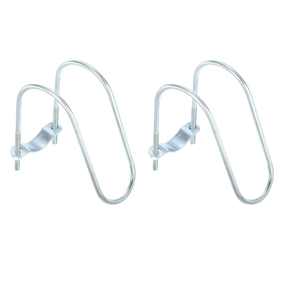 Cross-Connector Vertical Pipe Clip, 2 Pack Fit 2-3/8"(60mm), 3-1/2"(90mm) Crossover Buckle