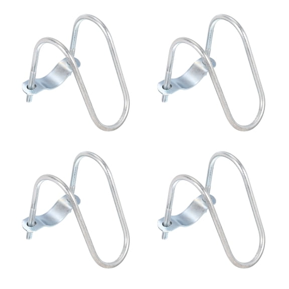 Cross-Connector Vertical Pipe Clip, 4 Pack Fit 2"(50mm) Crossover Buckle