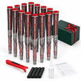 Cross Corded Natrual Rubber Golf Grips 13 Pack Rib Improved Control ...