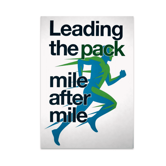 Cross Country Coach Art - Sports Enthusiast - 13x19 Poster Print