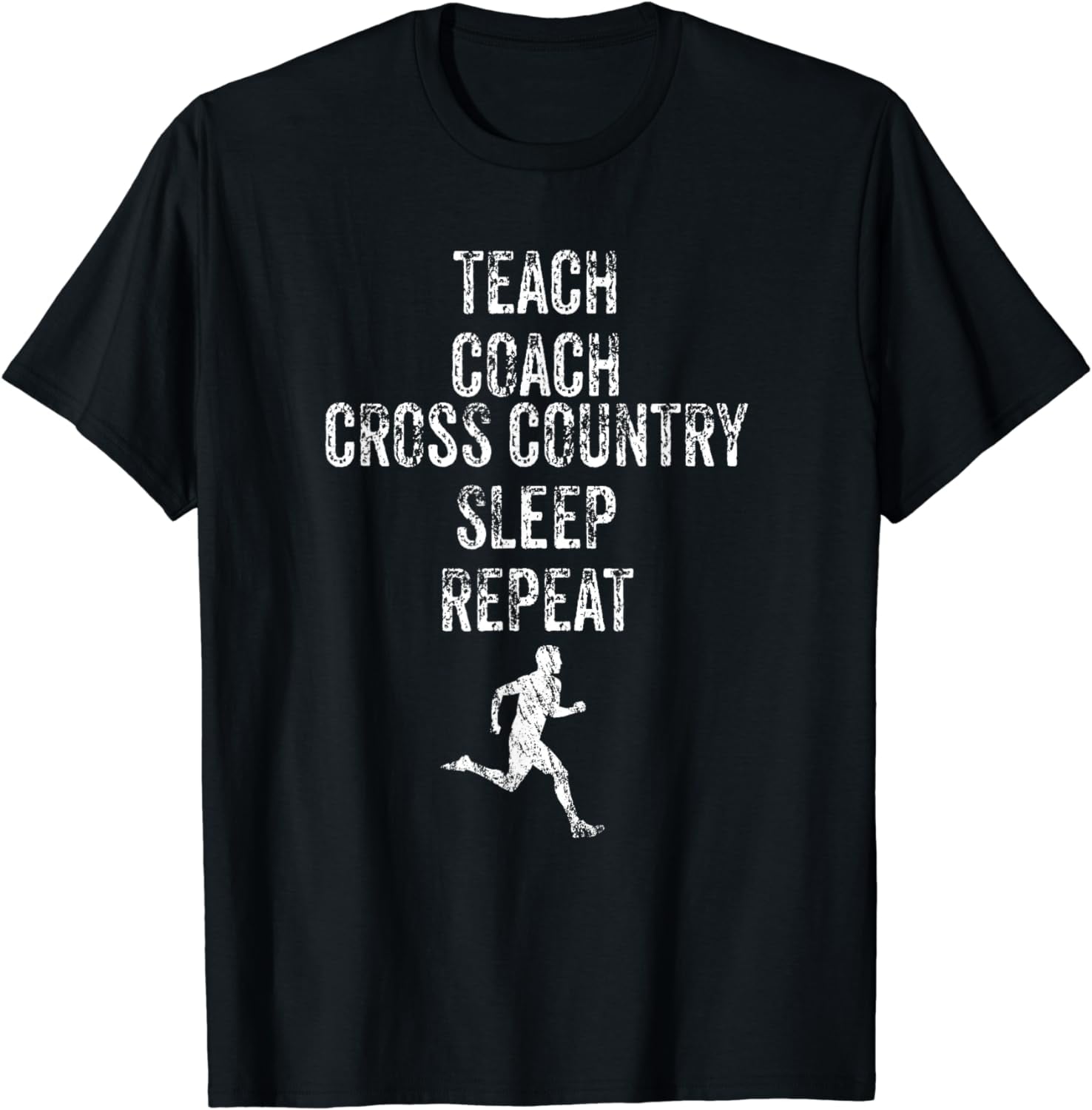 Cross Country Coach Teacher Funny Sports T-Shirt - Walmart.com