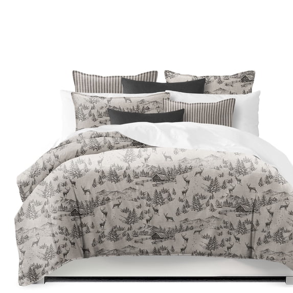 Cross Country Natural Comforter Set Super King