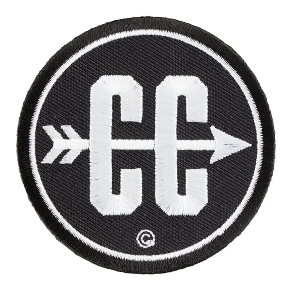 Cross Country Running Black and White Patch, Active Living Patches