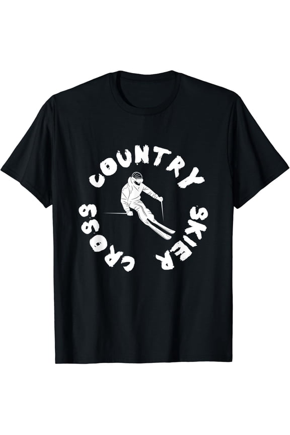Cross Country Skier Awesome Winter Sport Snow Tee T-Shirt