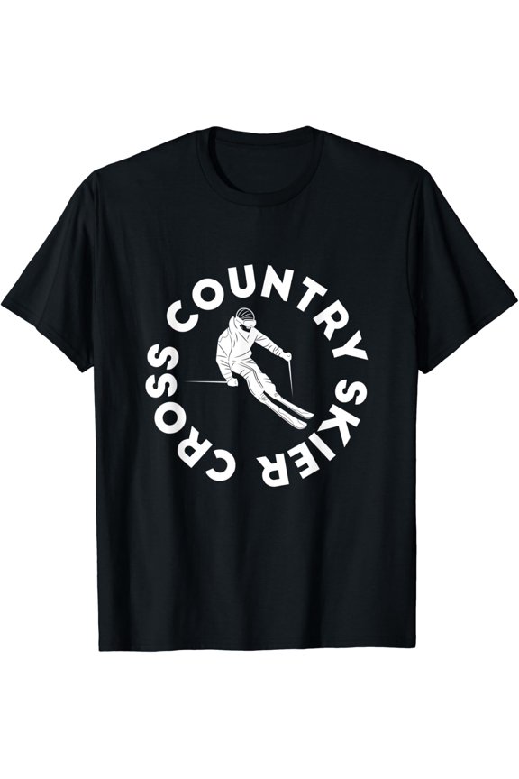 Cross Country Skier Awesome Winter Sport Snow Tee T-Shirt