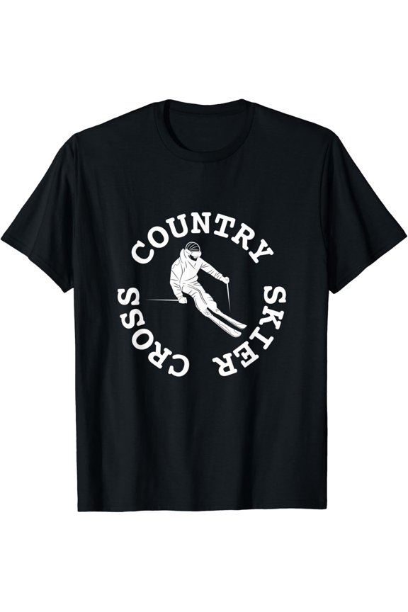 Cross Country Skier Awesome Winter Sport Snow Tee T-Shirt