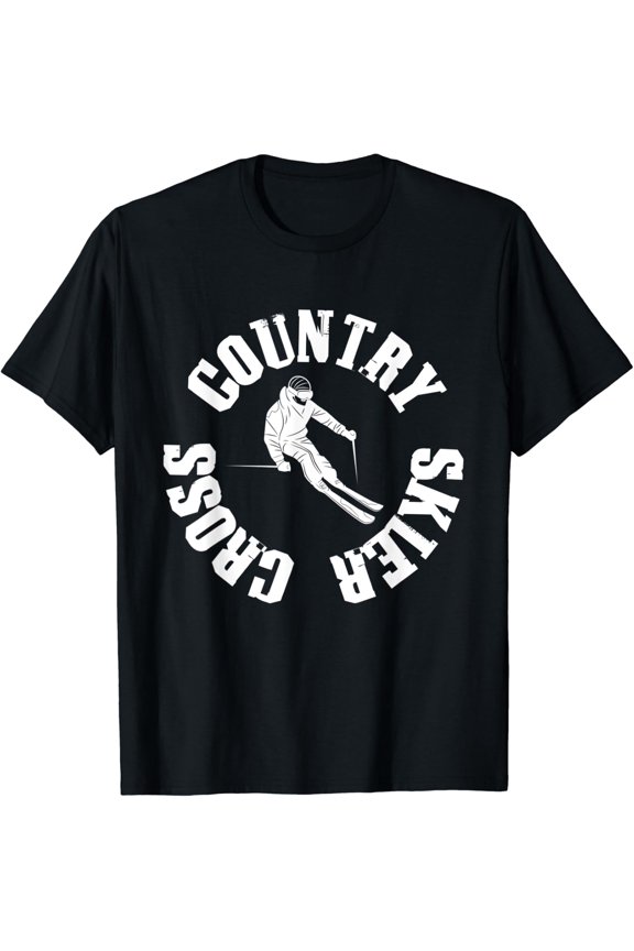 Cross Country Skier Awesome Winter Sport Snow Tee T-Shirt
