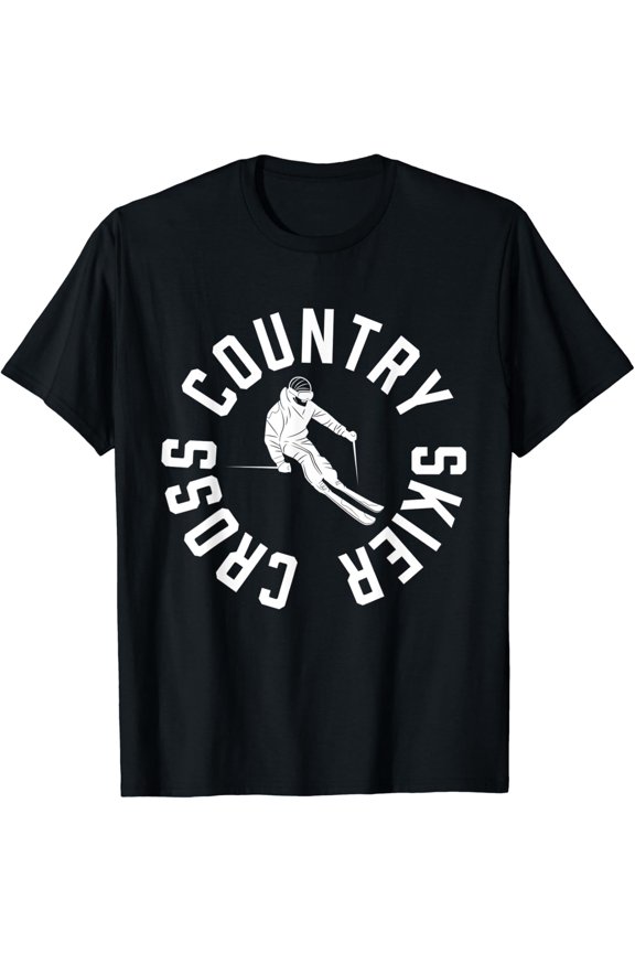 Cross Country Skier Awesome Winter Sport Snow Tee T-Shirt