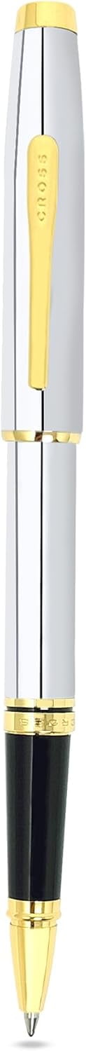 Cross Coventry Polished Chrome with Gold-Tone Rollerball Pen