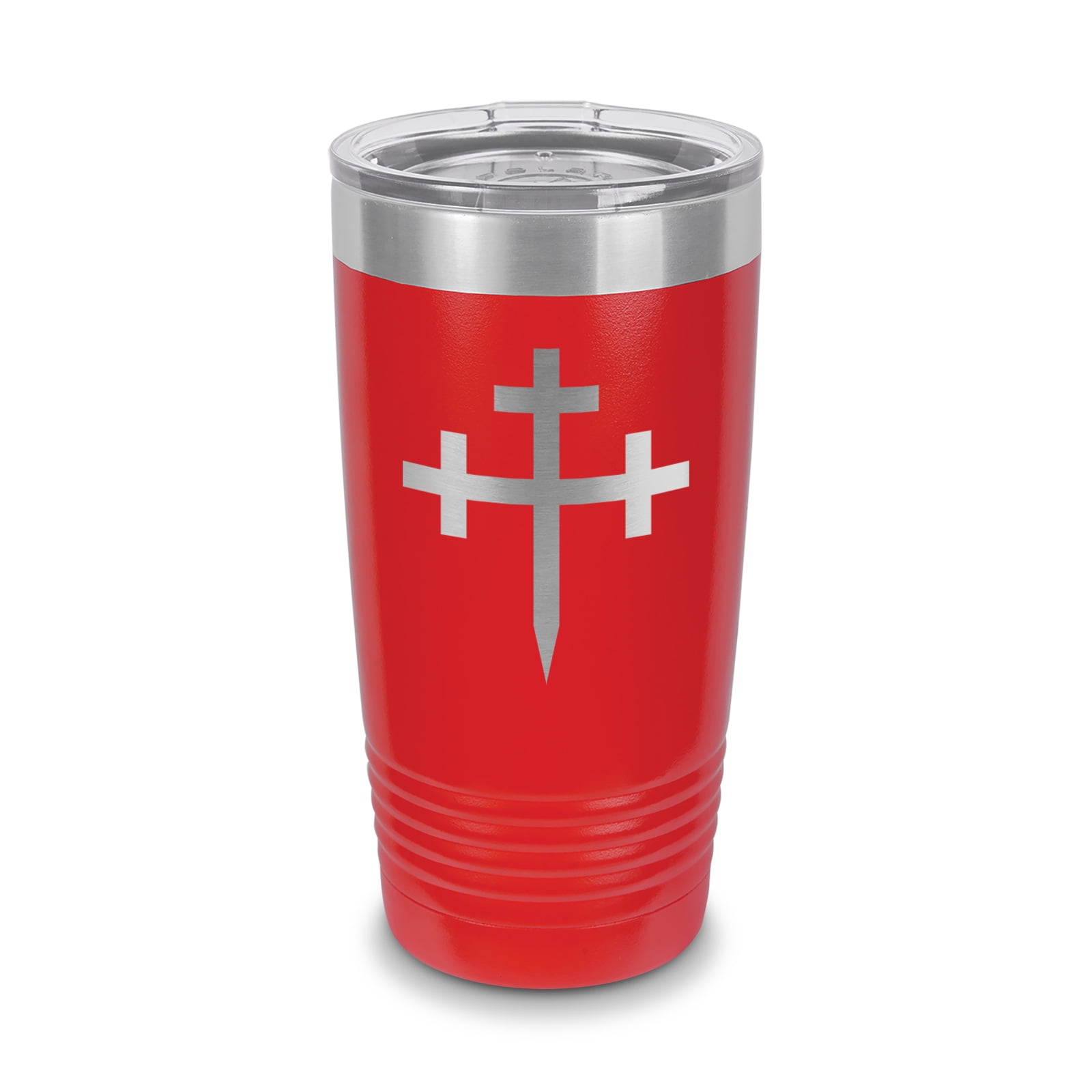 Cross Crosslet Fitchy Tumbler 20 oz - Laser Engraved w/ Clear Lid ...